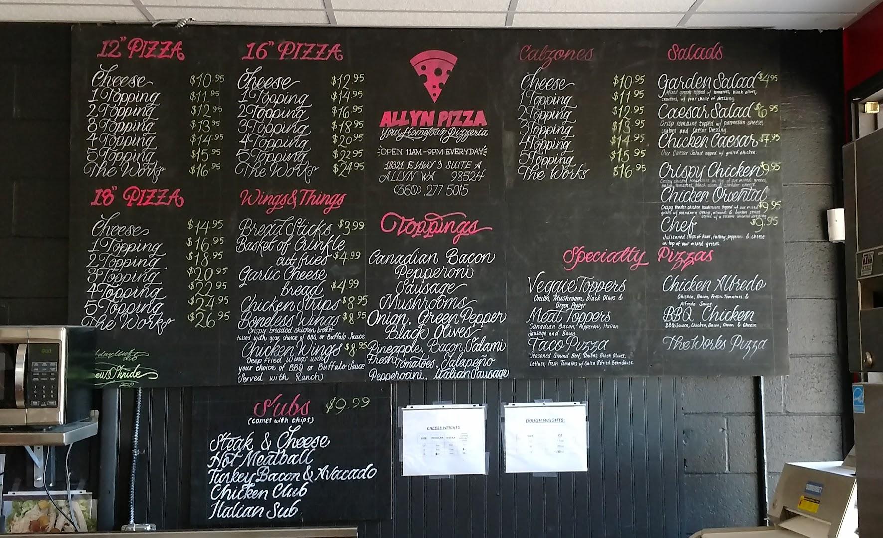 Allyn Pizza